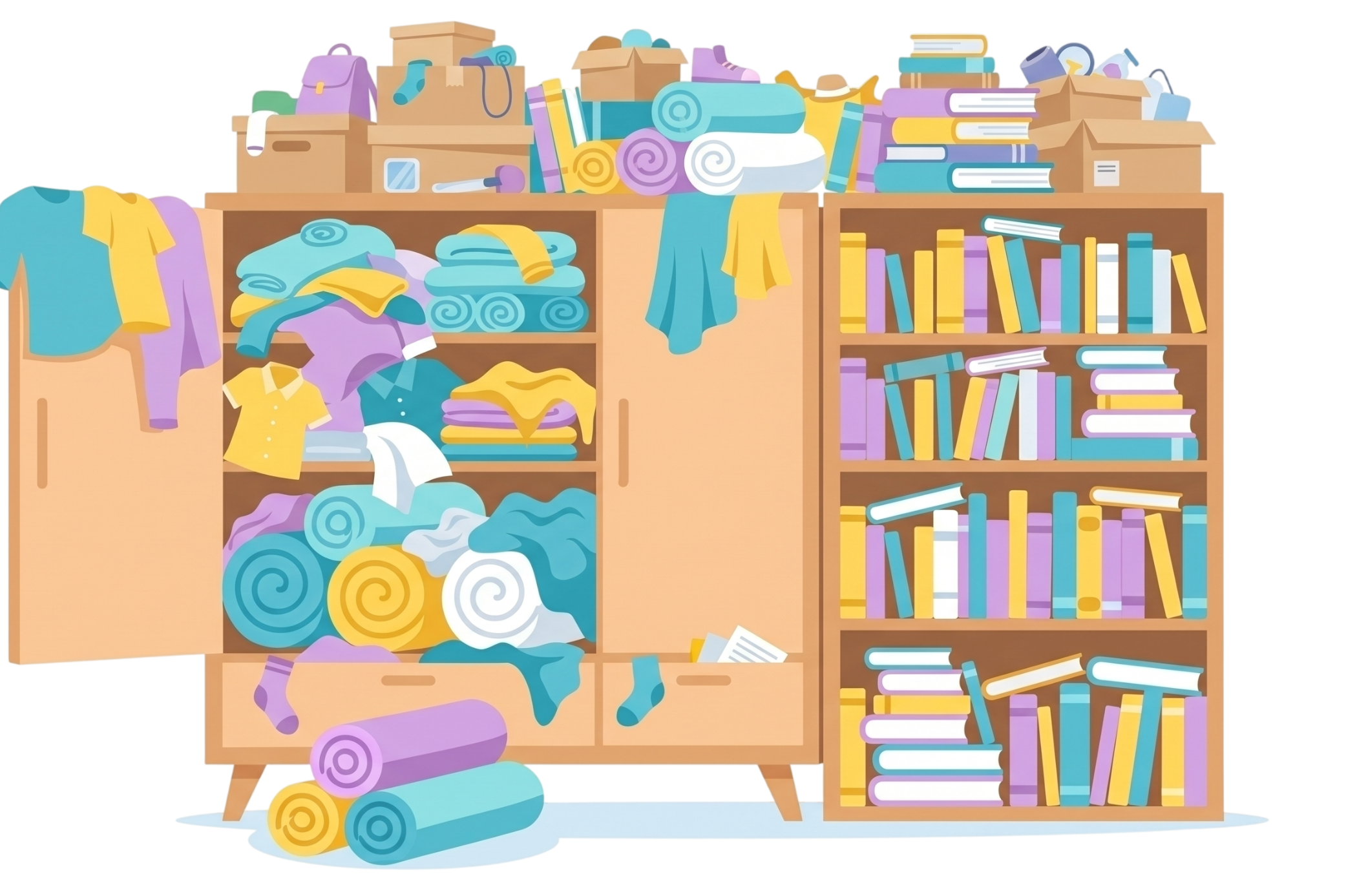 No room left for your stuff