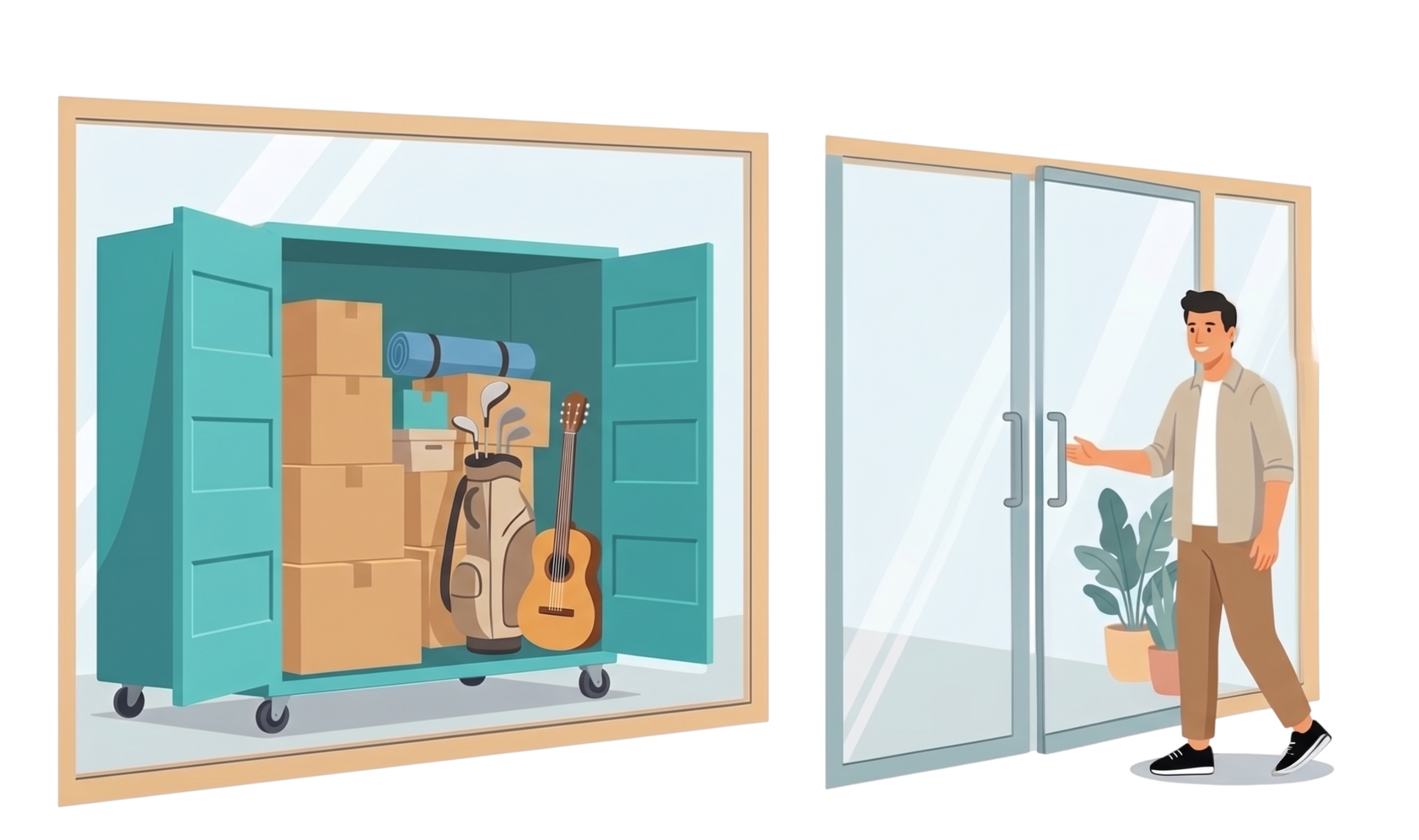Want walk-in access anytime